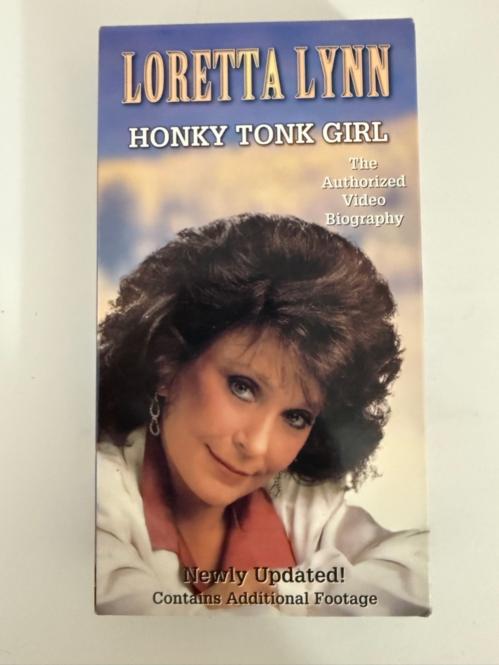 Loretta Lynn Honky Tonk Girl VHS Authorized Biography